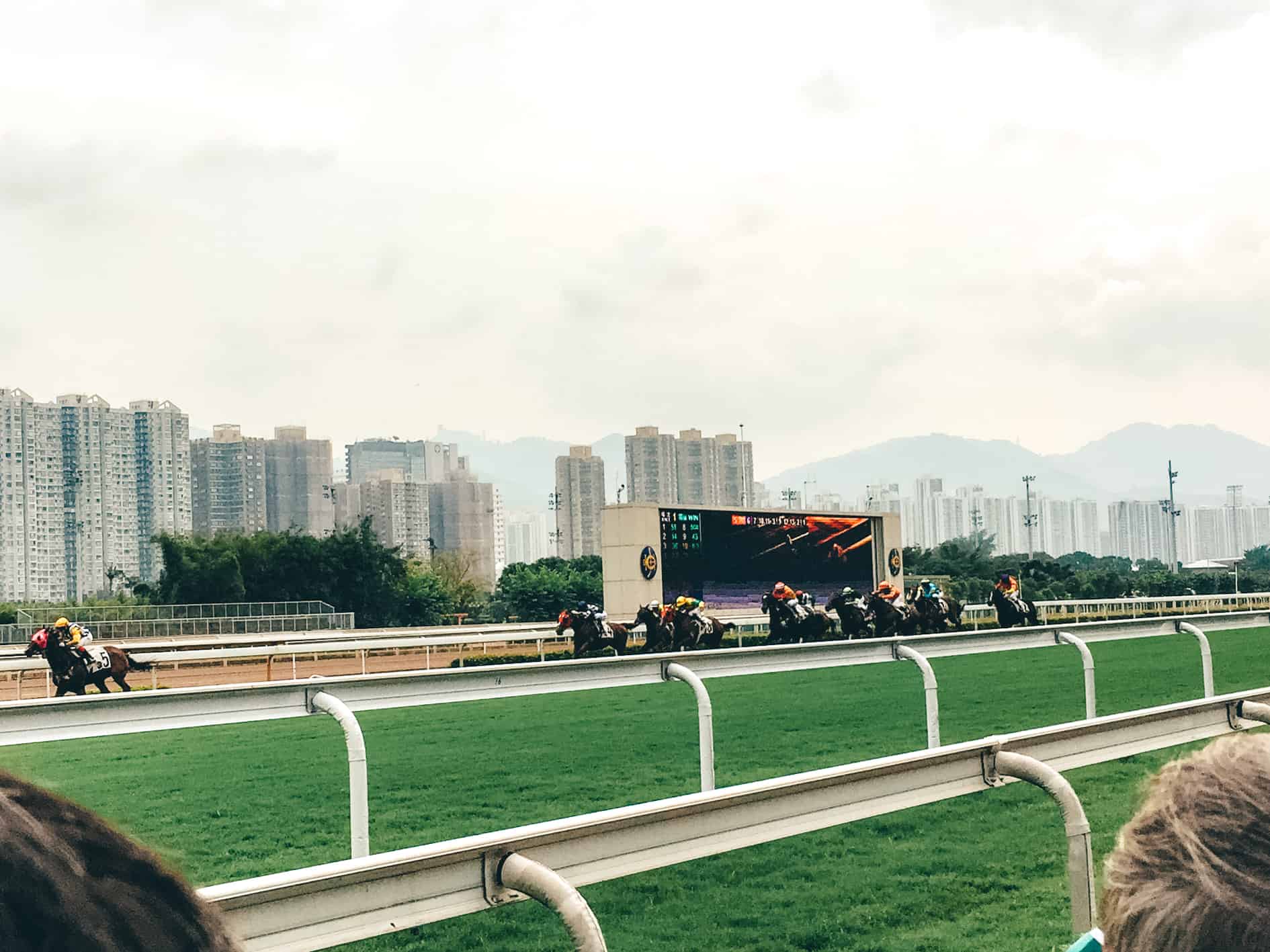 Hong Kong - paardenrace