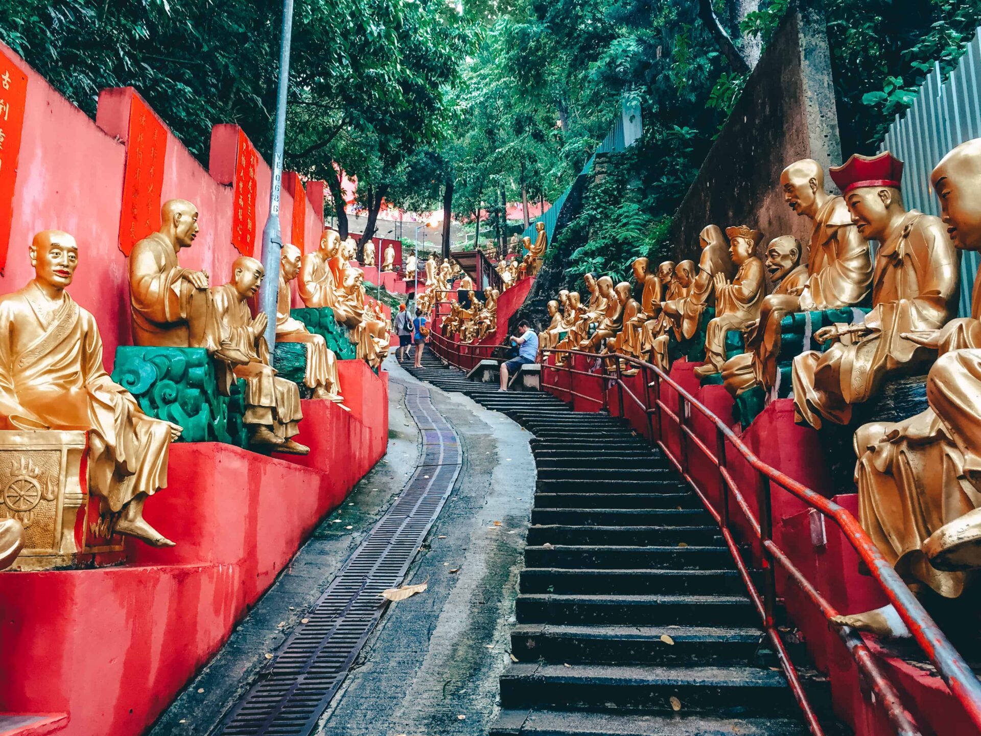 Hong Kong - 10.000 buddha's